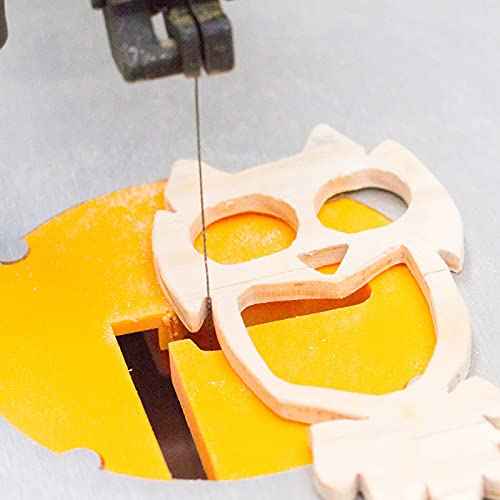 FOXBC 5 Inch Scroll Saw Blade Pin End, (10/15/18 TPI - 36 Pack)