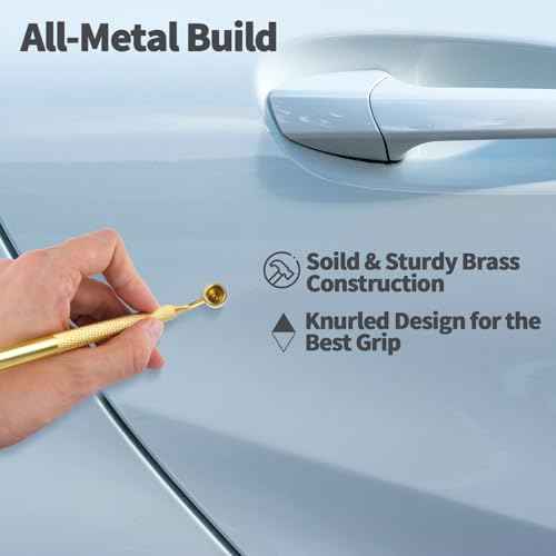 100 0.5mm Touch up Paint Pen, Paint Touch up Pen Fillable; Car Touch up Paint Pen for Car Scratch Repair, Touch up Paint,Brass Tip Detail Pen
