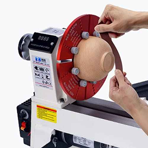 Emery Cloth Roll, 6 Grits Abrasive Sandpaper Rolls Assorted Sand Paper with Dispenser for Woodworking Automotive Metal Polishing, 80 150 240 320 400 600 Grits Per Roll 8 Meters