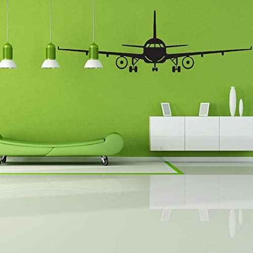 Airplane Wall Stickers DIY Airplane Wall Stickers Boys Art Decorative Wallpaper Biplane Silhouette Stickers Suitable for Families Children's Rooms Gifts for Boys