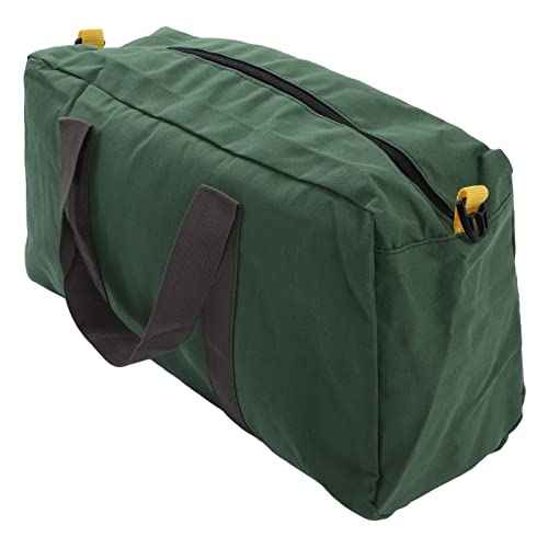 Estink Wide Mouth Tool Bag,20 Inch Multifunction Oxford, Hardware Parts Organizer Tool Bag for Storage Wrench, Screwdrivers, Plier, Nails(20 Inch)