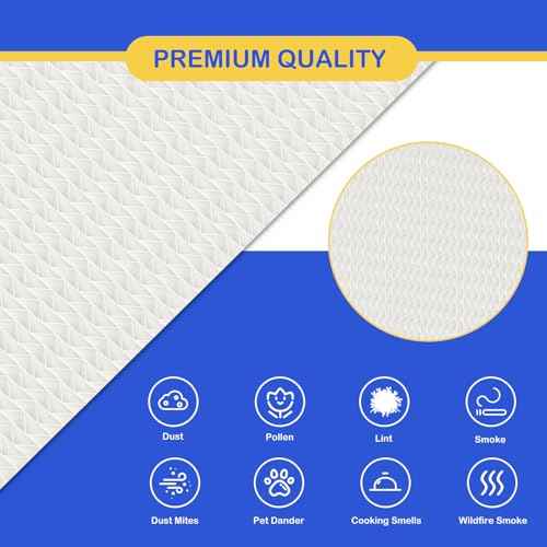 2 Pack 1045 Super Wick Filters Replacement, Compatible with Essick Air AIRCARE Humidifier Model H12300 H12300HB H12400 H12400HB H12600 H12001 H12AEUO H12AUKP Series Humidifiers