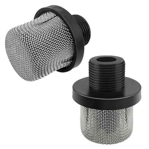 288716 3/4" Inlet Suction Strainer Sprayer Paint Strainer Airless Spray Machine Filter Replacement 2pcs for Airless Paint Sprayer
