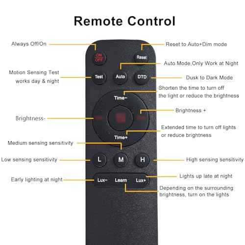 Porch Light with GFCI Outlet: Motion Sensor Porch Lights Outdoor with Remote Control Dusk to Dawn Exterior Lighting Fixtures Black Modern Outdoor Wall Lights for House Garage Patio Front Door