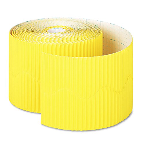 Bordette Pacon 37086 Decorative Border 2 1/4-Inch x 50-Ft Roll Canary