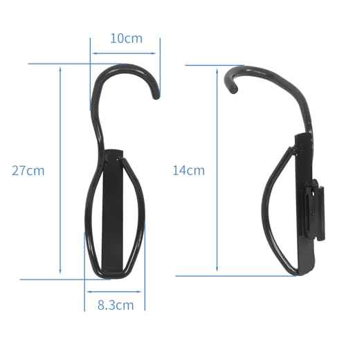 E-Track Bike Wall Mount, Quick Install Bike Hangers Storage Rack for E-Track (2 Pack)