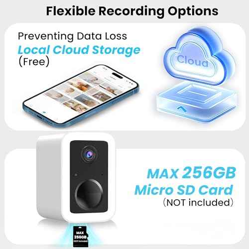 2K Security Cameras Wireless Outdoor, Free Cloud Storage, Integrated Spotlight & Siren, AI Motion Detection, 2-Way Audio, 1-6 Months Battery Life, Cameras for Home Security Support 5GHz WiFi, IP66