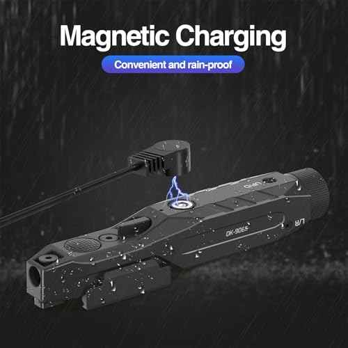 DARKFANG Mlok and Picatinny Flashlight and Laser Combo for Rifle, 1450 Lumen Weapon Light with Removeable Pressure Switch