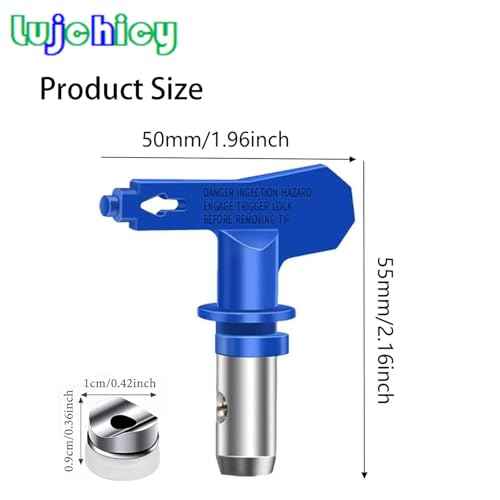 515 Spray Tips for Airless Sprayer, Reversible Paint Spray Guns Nozzles Set