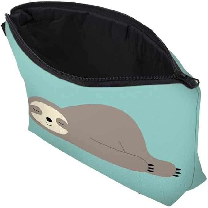 Deanfun Makeup Case Small, Cosmetic Zipper Bag Waterproof for Purse Mini, Women Cute Traveling Accessories Pouch for Ladies Thanksgiving Christmas Gifts(Marine Animal D2-51806)