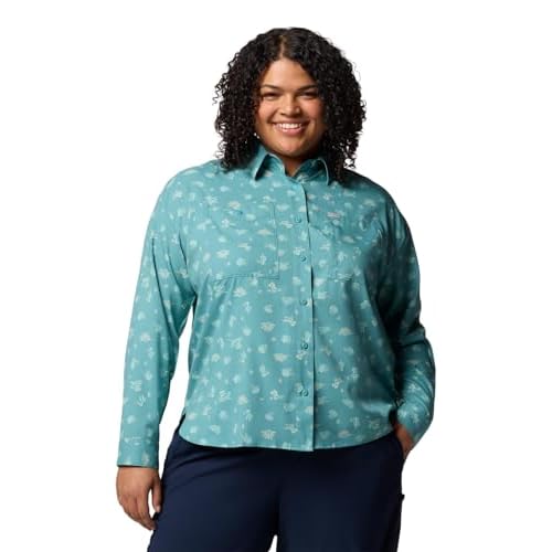Columbia Women's Silver Ridge Utility Patterned Long Sleeve Shirt