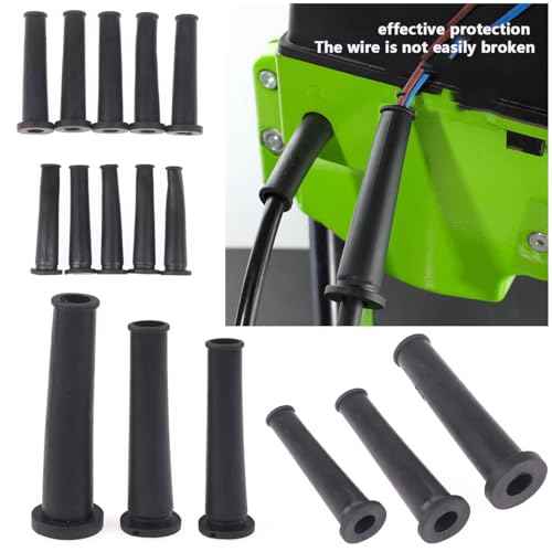 15 Pack Angle Grinder Electric Boot Orbital Sander Cord Protector Corded Drill Strain Relief Rubber Sleeve Cable Gland for Electric Hedge Trimmer Heat Gun Jig Saw Circular Saw Hammer Drills