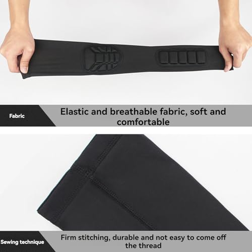 The Asulix ElbowEdge Pro, Asulix Pickleball Elbow Sleeve, Elbow Compression Sleeve, for Tennis, Baseball, Pickleball (Black*2,Medium)