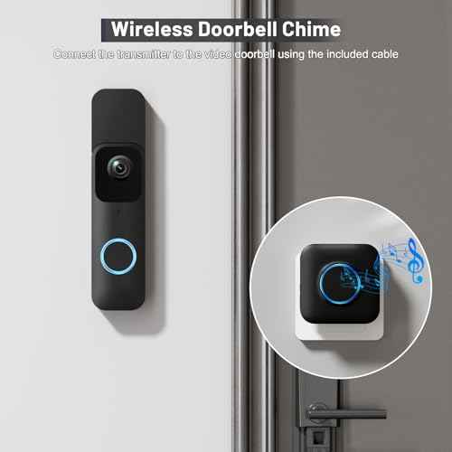 Wireless Doorbell Chime - Compatible with Blink Video Doorbell and Blink Video Doorbell (2nd Gen) (1 Video Doorbell Extender 1 Receiver£©