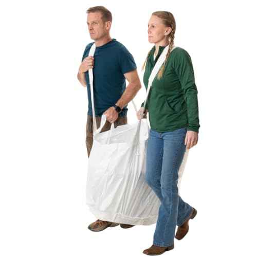 Toilet Bag - Lift, Carry, Store, Service & Remove Toilets | Professional Plumber Carrying Bag | Plumbing Tools & Parts - Flapper, Fill Valve, Flush Handle, Snake, Repair Kit & Wax Ring