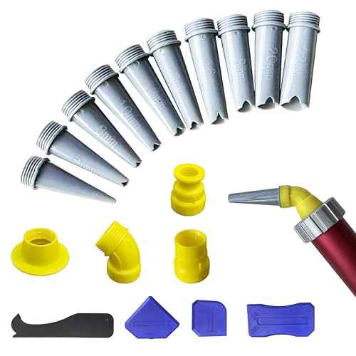 Non-stick, no-clean adhesive nozzle£¬Sausage Caulking Tips 7-23mm Cone Trowel Nozzles Nozzle For Sausage And Bulk Guns Sausage