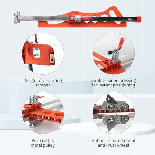 Foldable Drywall Cutting Tool, Plasterboard Cutter 1.5-60cm Cutting Range, Gypsum Board Cutting Tool for Wall, Build, Decoration
