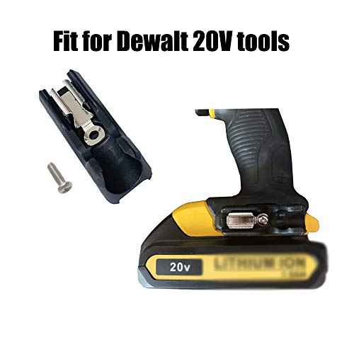 Replacement 2pcs Bit Holder with Screws for 20V Max Drill Impact Driver DCD771 DCD980 DCD985 DCD980 DCD985 DCD980L2 DCD985L2 (2packs)