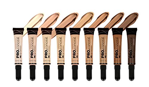 L.A. Girl HD Pro.Conceal, Tawny GC959 (Pack of 3)