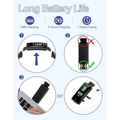 GRV Fitness Tracker Non Bluetooth Fitness Watch No App No Phone Required Waterproof Pedometer Watch with Steps Calories Counter Sleep Tracker for Men Women Parents
