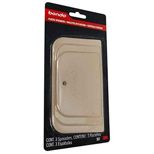 Bondo Spreader 3-Pack, 00357, 3 Sizes Per Pack