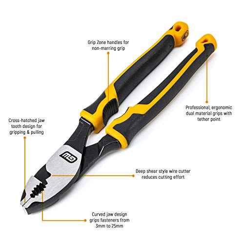 GEARWRENCH 6" Pitbull Dual Material Slip Joint Pliers - 82174C