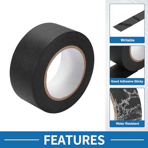 Painters Tape Easy Removal 2 Inches x 60.1 Yards Masking Master Tape Black