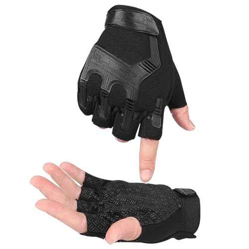 Tactical Suit,Combat Pants and Shirt,Cap Gloves Balaclava Set,Black Camo Uniform Men's Military Airsoft Gear