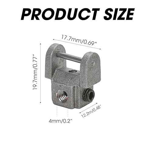 2Pcs Scroll Saw Blades Holders Conversion Kit, Universal Pin-Less Adapter Metal Upper/Lower Blade Clamp Holders Accessories Part, Suitable for Saw Blade Size 133 * 0.7 * 0.7 mm
