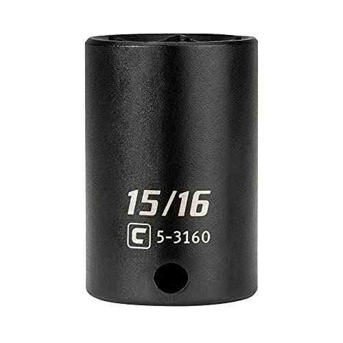 Capri Tools 3/8 in. Drive 15/16 in. Semi-Deep Impact Socket