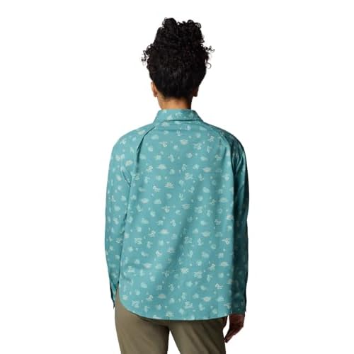 Columbia Women's Silver Ridge Utility Patterned Long Sleeve Shirt