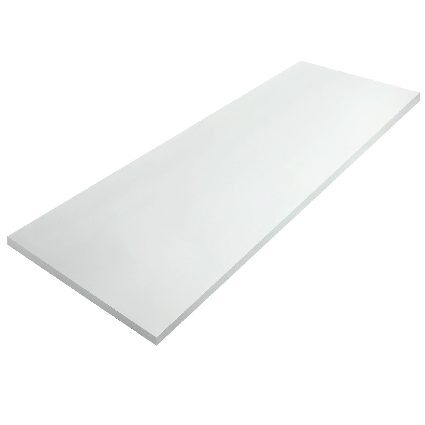 Amylove 1 Pack Polyurethane Foam 1" x 24" x 72" High Density Cushion Upholstery Foam Sheet for Seat Replacement DIY Projects Chairs Headboards Sofas Home (White)
