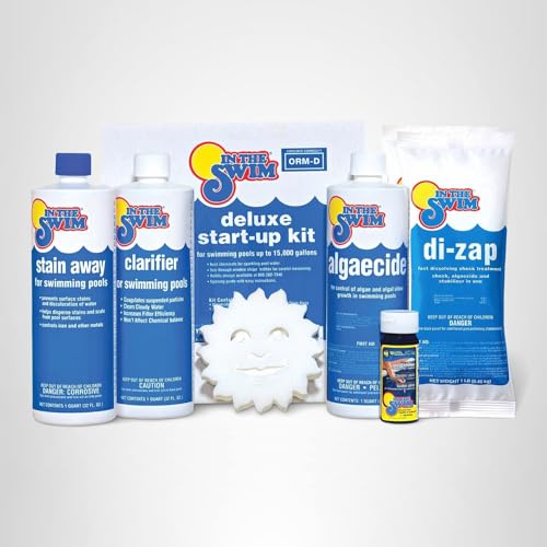 In The Swim Pool Super Opening Chemical Start Up Kit - Above Ground and In-Ground Swimming Pools - Up to 35,000 Gallons
