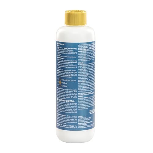 Sirona Spa Care Simply Oxidizer – Step 2 in the 3-Step Sirona Simply Chlorine-Free, Bromine-Free System for Spas & Hot Tubs, 32 fl oz (82137)