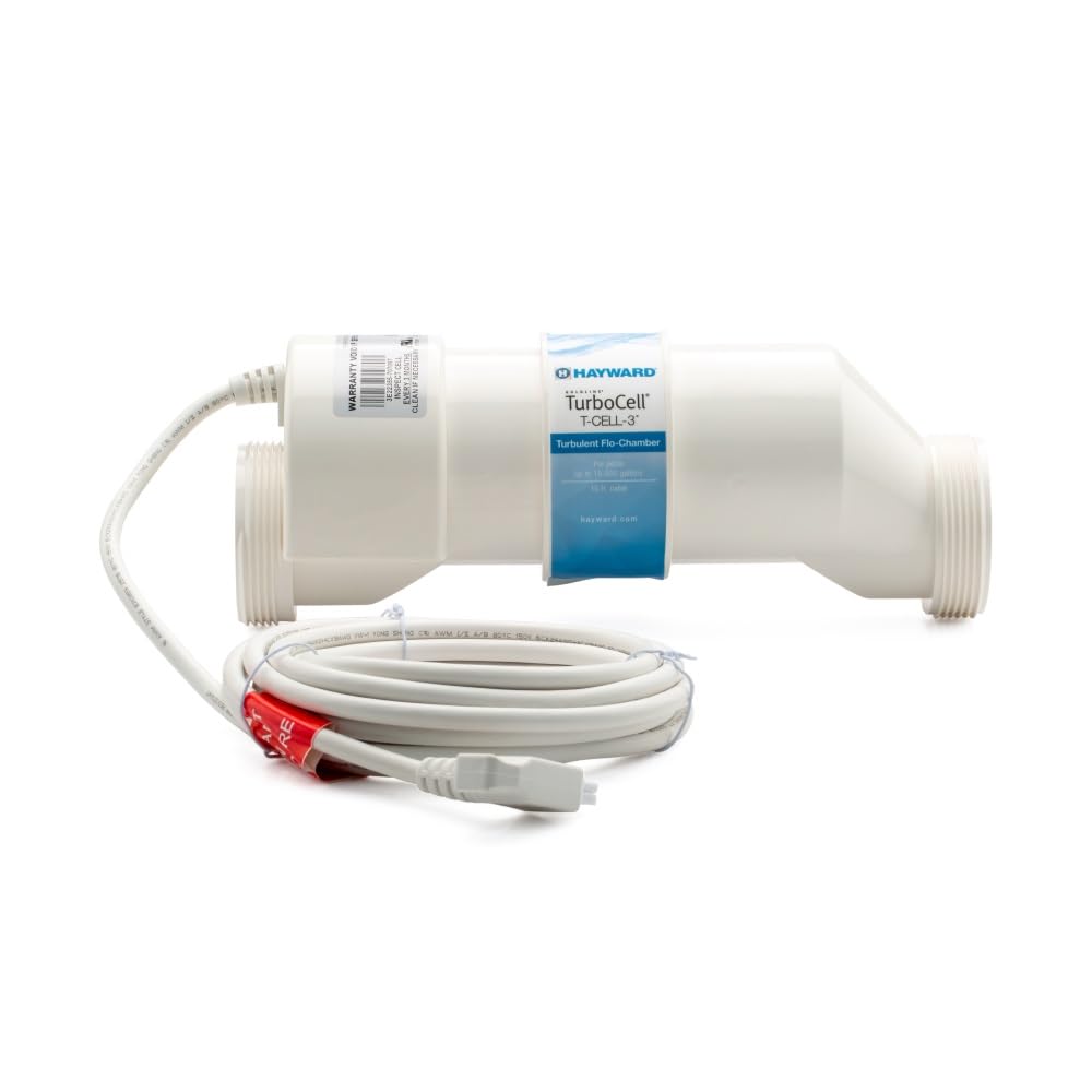 Hayward W3T-Cell-3 TurboCell Salt Cell for Pool Chlorination, In-Ground Swimming Pools up to 15,000 Gallons