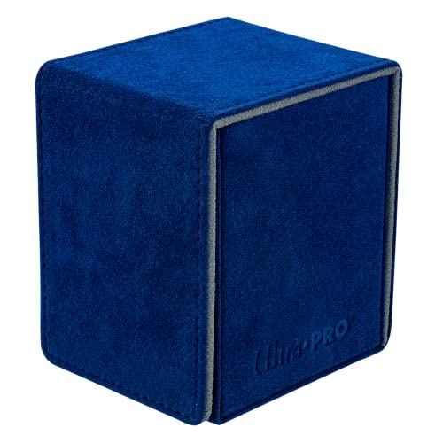 Ultra Pro - Vivid Alcove Flip Deck Box (Blue) - Protect and Store up to 100 Double Sleeves Standard Size Cards, Perfect for Sports Cards, Gaming Cards & Collectible Trading Cards