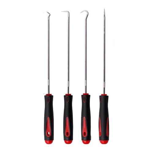 Long Set,Oil Seal Hook, Pull Out The Hook, Oil Seal Screwdriver Pull Out and Remove. Assembly and Removal of Small Parts,Automobile, Electronics Home Repair Tools
