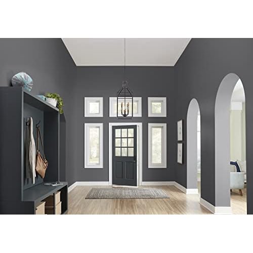 KILZ TRIBUTE Paint & Primer, Interior, Color Sample, Deep Onyx, 8 Ounces