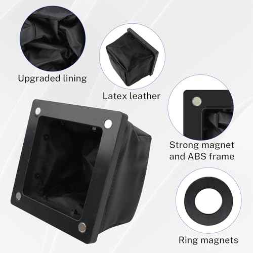 Dirt Bag Electrical drilling catcher bag£¬Magnetic Drill Shavings Catcher Black Lining Is Washable Without Metal Shavings Residue