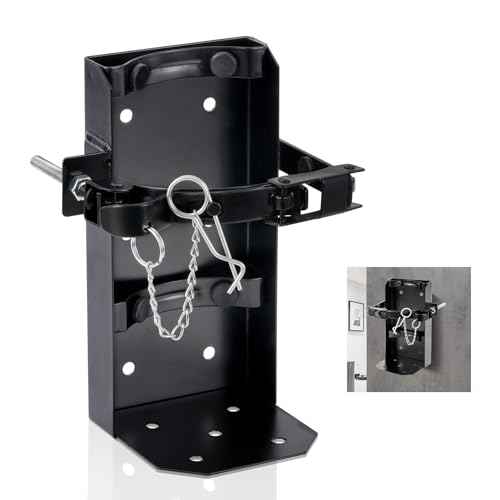 ?????????????? Heavy Duty Fire Extinguisher Bracket, Fire Extinguisher Mount St12 Steel, Fit 10 Lb Dry/5 Lb Co2 Extinguisher for School Vehicle Boat Truck Replace amerex 809, 3-Yr Service