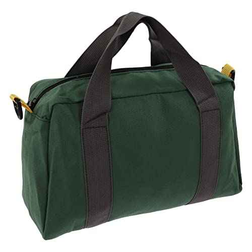Wide Mouth Tool Bag, Tool Tote Bag Storage Handbag with Large Capacity, Waterproof, Ideal for Car Repair Carpentry(30cm/12in)