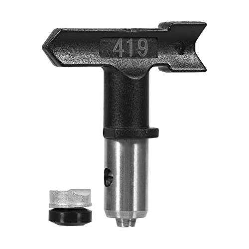 Airless Spray Gun Tip Multi Series Tungsten Steel Reversible Gun Paint Nozzle Tip Head (Size : 419#)