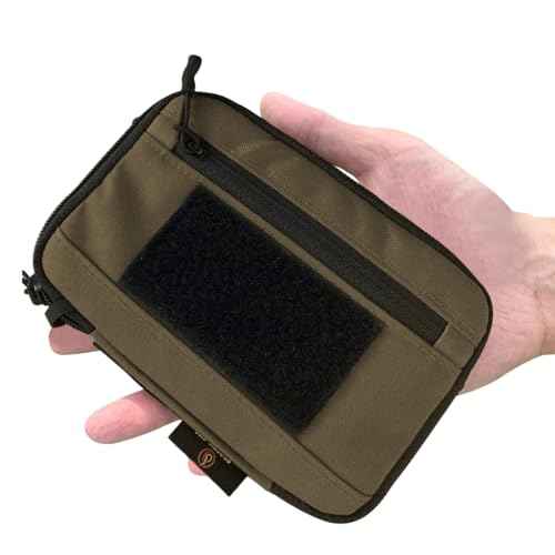 ROARING FIRE Picofire Pro EDC Pouch Organizer - [Small Tool Pouch] for Electronics, Cables, Flashlights - with YKK Zippers, Weatherproof Resistant 500D Nylon for pouches men