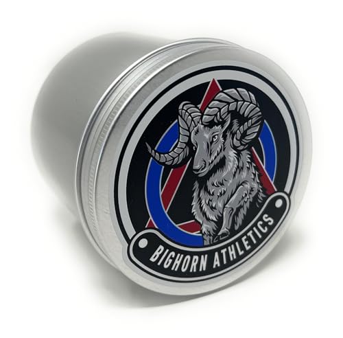 Bighorn Athletics Pro Series Jiu-Jitsu Finger Tape, 8-Rolls with Tin Holder, Enhanced Strength, Residue-Free (0.3-Inch, Nude)