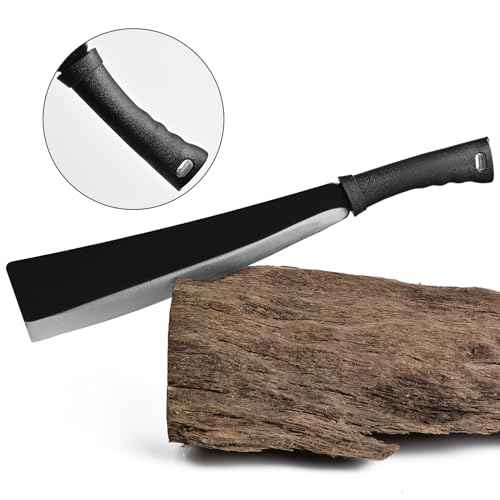 Billhook Sickle Machete for Yard Work - Trimming, Chopping & Weeding Powerhouse, Heavy Duty Machete for Cutting Trees, with Sheath