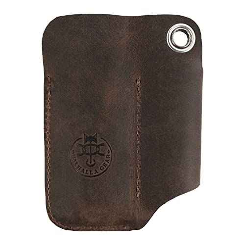 EDC Tool Holster, Rustic Sleeve for Tools, Pocket Case, Full Grain Leather, Handmade