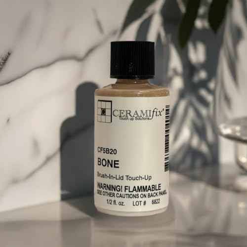 Ceramifix .5 oz Bone Touch up Paint for Tile, Appliances and More