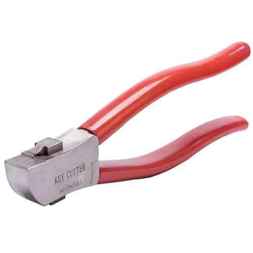 Hand Key Cutter, Flat Key Cutting Pliers for Quick Rebuild Flat Keys to Vehicles Doors, 0.5mm to 0.6mm