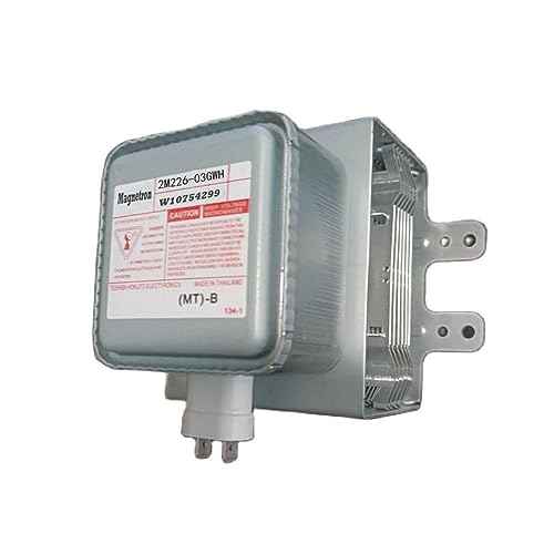 W10754299 Microwave Magnetron 2M226-03GWH for Whirlpool Microwave Oven WMH31017HZ7 Repair Part Replace W11391712,W10216360, W10496310, W10210845, 8206341, PS11703077 2M248J Magnetron