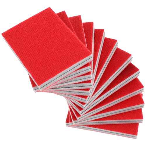 24 Pcs 320-2500 Fine Grit Sandpaper, Ultra Fine Sanding Sponges Pads, Wet Sanding Block, Sand Paper for Wood Furniture, Drywall Sandpaper, Soft Foam Sand Block Model Metal Furniture Polishing